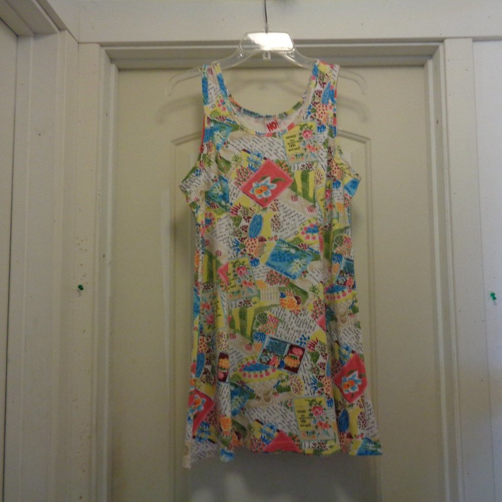 SOFT GIRL RETRO STYLED PAST GARDENS SUNNY SUNDRESS M/L